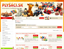 Tablet Screenshot of do-skoly.plysaci.sk