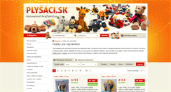 Desktop Screenshot of hracky-pre-najmensich.plysaci.sk